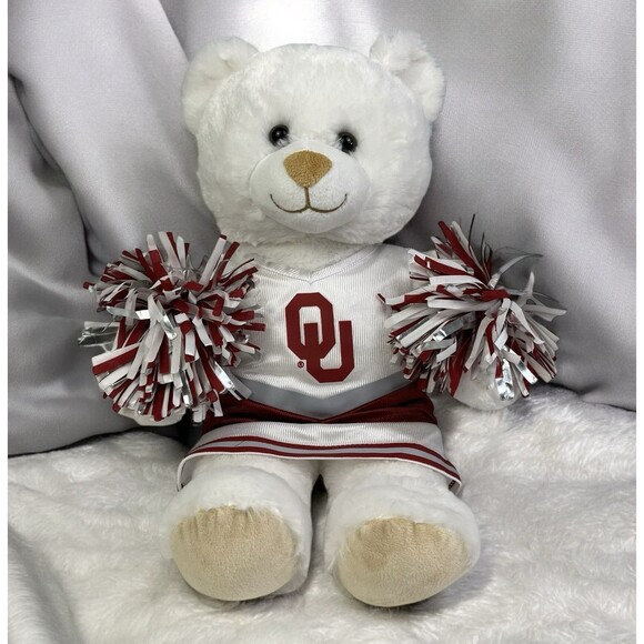 Build a Bear Ohio State Buckeyes Cheer Bear OSU Cheerleader Uniform Skirt BAB - Picture 1 of 10